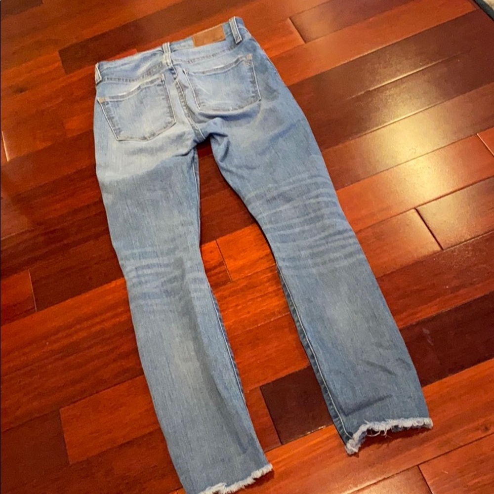Madewell girls blue high rise skinny jeans. - Picture 5 of 8